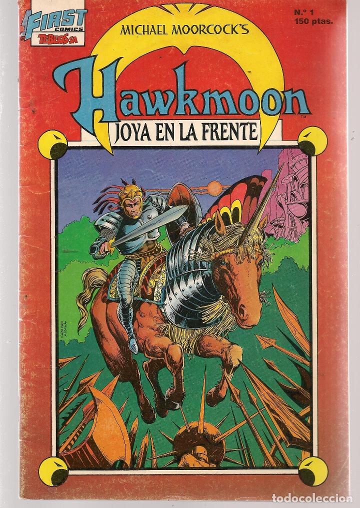 C&oacute;mics: HAWKMOON. JOYA EN LA FRENTE. N&ordm; 1. FIRST COMIC. (C/A3) - Foto 1