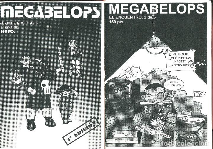 C&oacute;mics: fanzine megabelops. 2 revistas a&ntilde;o 2000 - Foto 1