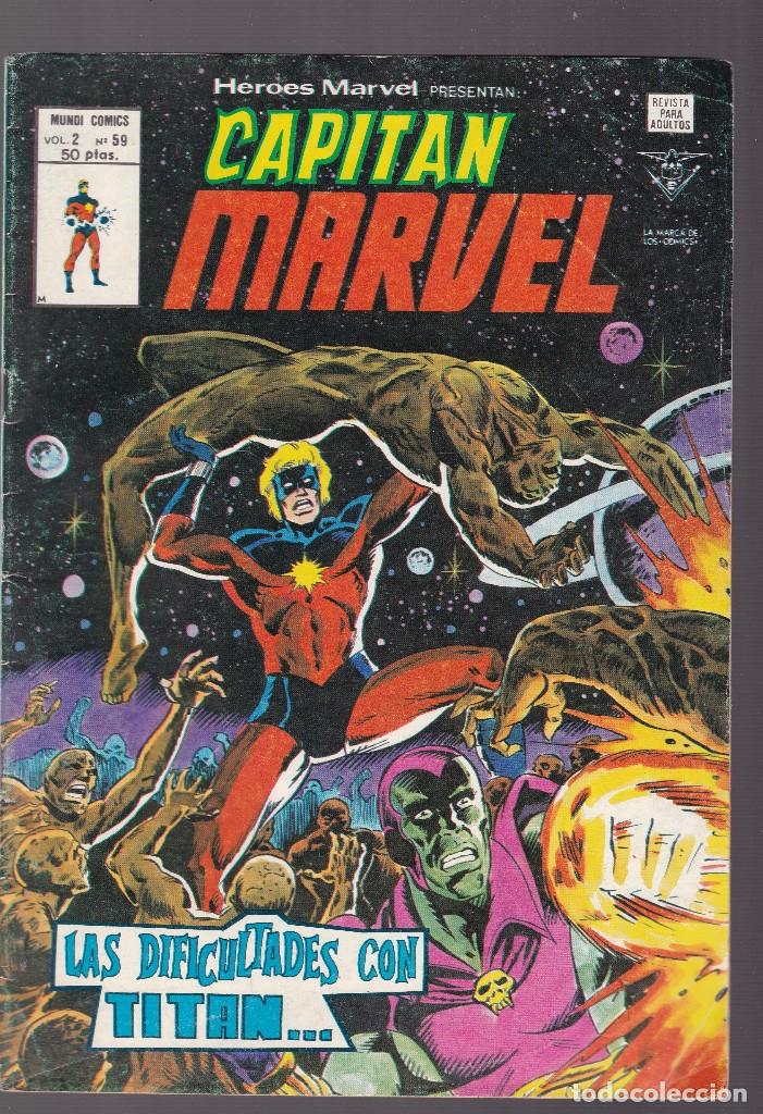C&oacute;mics: CAPITAN MARVEL - VOL. 2 / N&ordm; 59 - MUNDICOMICS - Foto 1