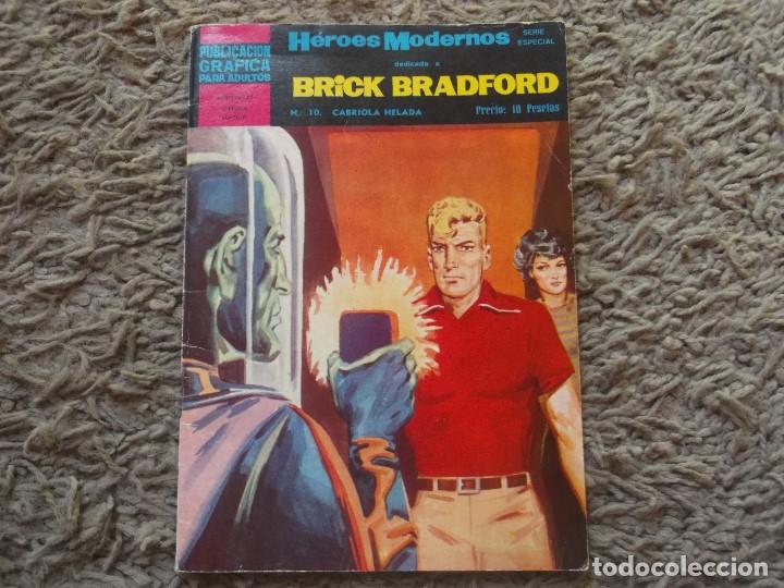 C&oacute;mics: HEROES MODERNOS DEDICADA A BRICK BRADFORD - Foto 1