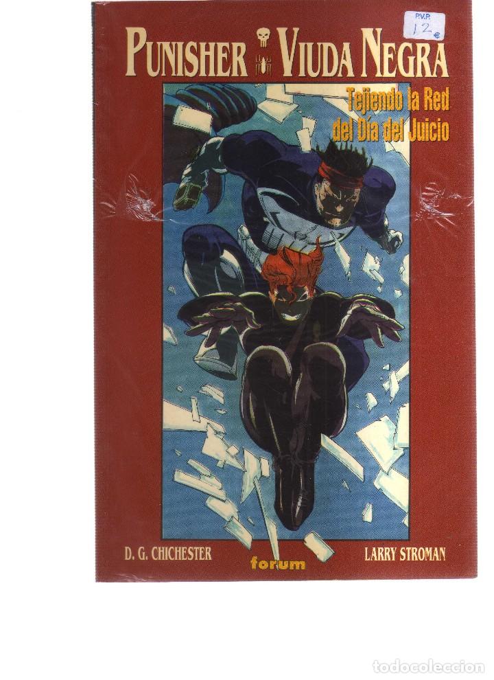 C&oacute;mics: PUNISHER VIUDA NEGRA TEJIENDO LA RED DEL DIA DEL JUICIO - Foto 1