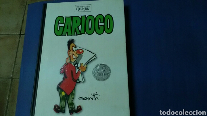 C&oacute;mics: C&Oacute;MIC. CARIOCO . Carlos Conti .Clasicos del humor Ed. RBA - Foto 1