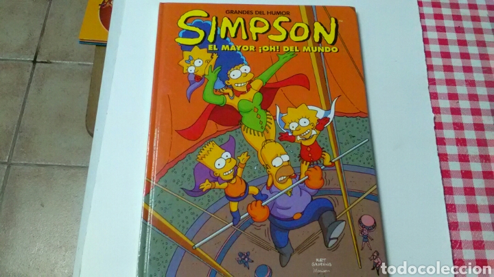 C&oacute;mics: SIMPSON .El mayor &iexcl;oh! del mundo Tapa dura . - Foto 1