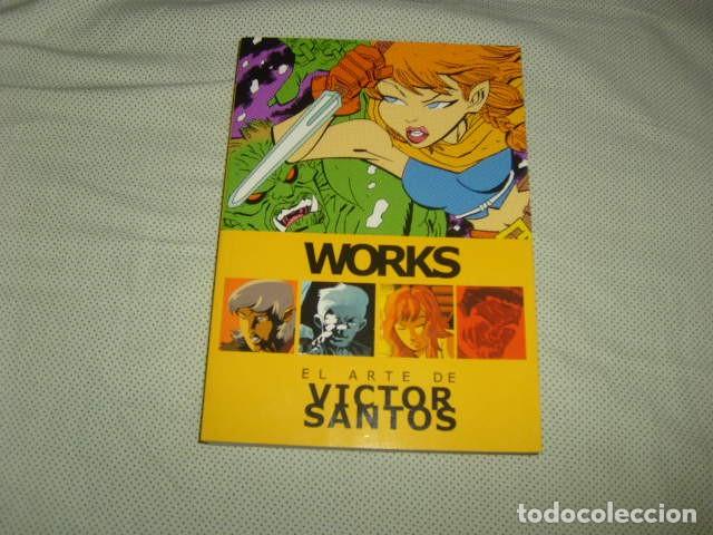 C&oacute;mics: WORKS . EL ARTE DE VICTOR SANTOS - Foto 1