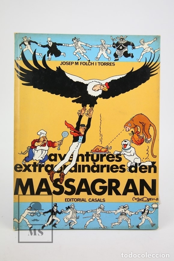 C&oacute;mics: C&oacute;mic En Catal&aacute;n - Aventures Extraodin&agrave;ries Den Massagran - Edit. Casals - A&ntilde;o 1981 - Foto 1