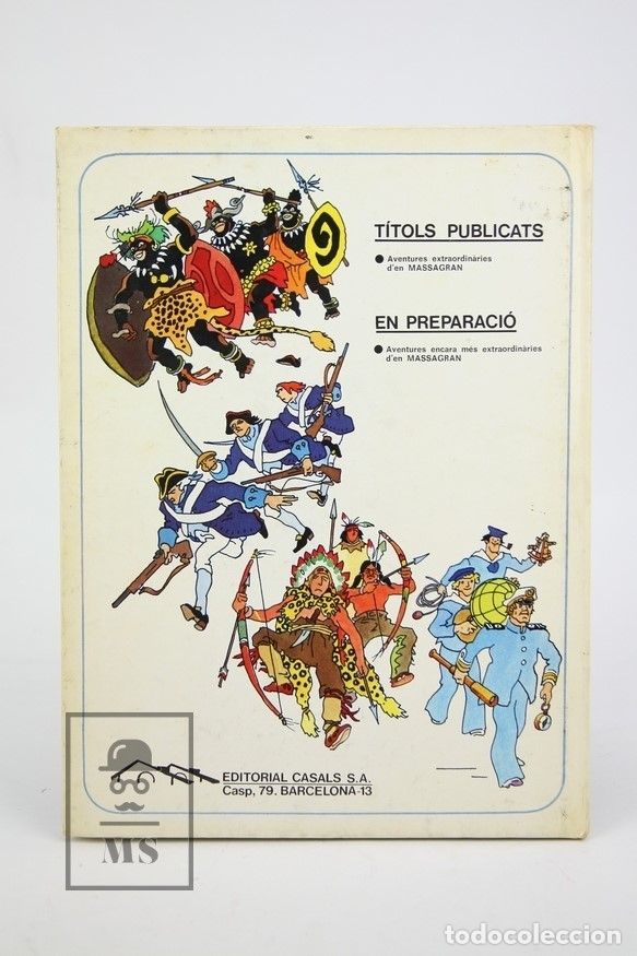 C&oacute;mics: C&oacute;mic En Catal&aacute;n - Aventures Extraodin&agrave;ries Den Massagran - Edit. Casals - A&ntilde;o 1981 - Foto 5