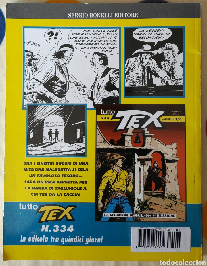 C&oacute;mics: Comic Tutto Tex num 333 - Foto 2