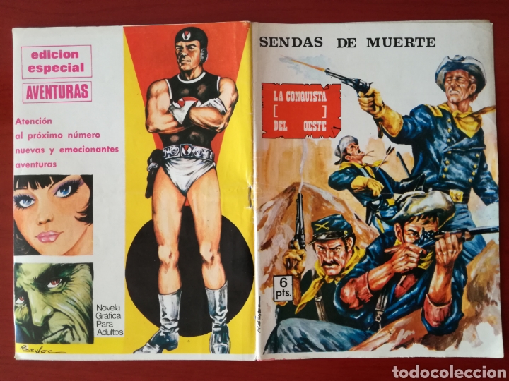 C&oacute;mics: LA CONQUISTA DEL OESTE, SENDAS DE MUERTE - Foto 3