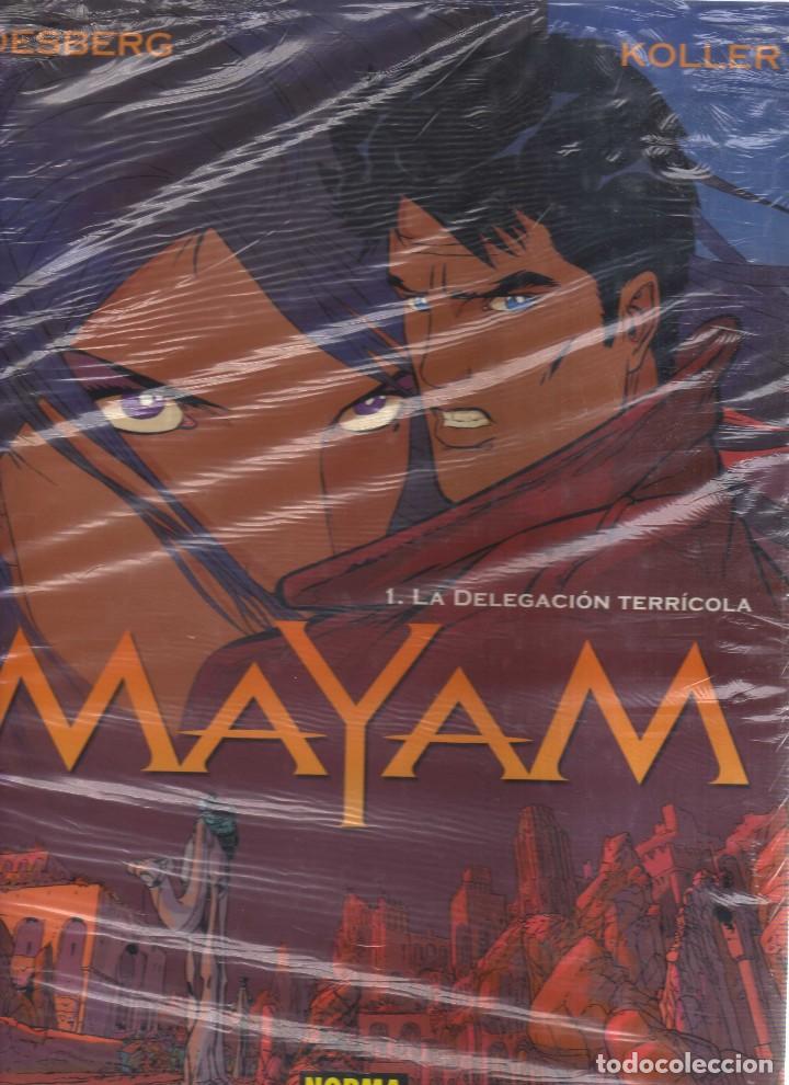 C&oacute;mics: MAYAM DEL 1 AL 4 COLECION COMPLETA DESBERG KOLLER - Foto 1