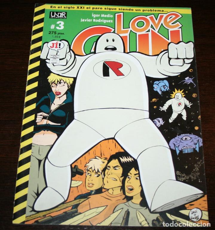 C&oacute;mics: LOVE GUN N&ordm; 3 - IGOR MEDIO/JAVIER RODR&Iacute;GUEZ - UNDER COMIC - Foto 1