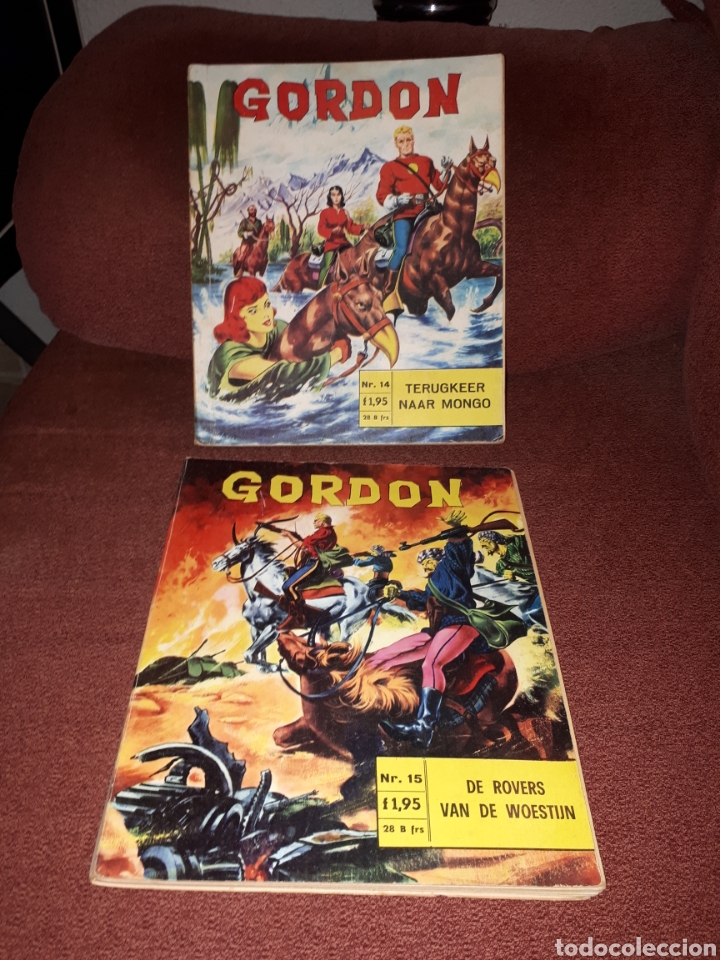 C&oacute;mics: LOTE 2 c&oacute;mics FLASH GORDON EN HOLAND&Eacute;S A&Ntilde;OS 60 - Foto 1