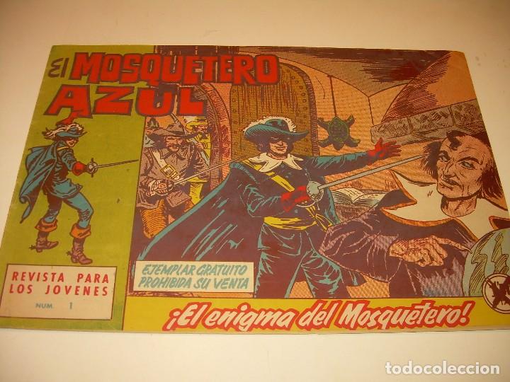 C&oacute;mics: COMIC...EL MOSQUETERO AZUL..N&ordm;. 1 - Foto 1