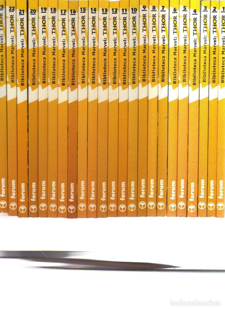 C&oacute;mics: THOR EL PODEROSO BIBLIOTECA MARVEL LOTE DE 14 NUMEROS SUELTOS - Foto 2
