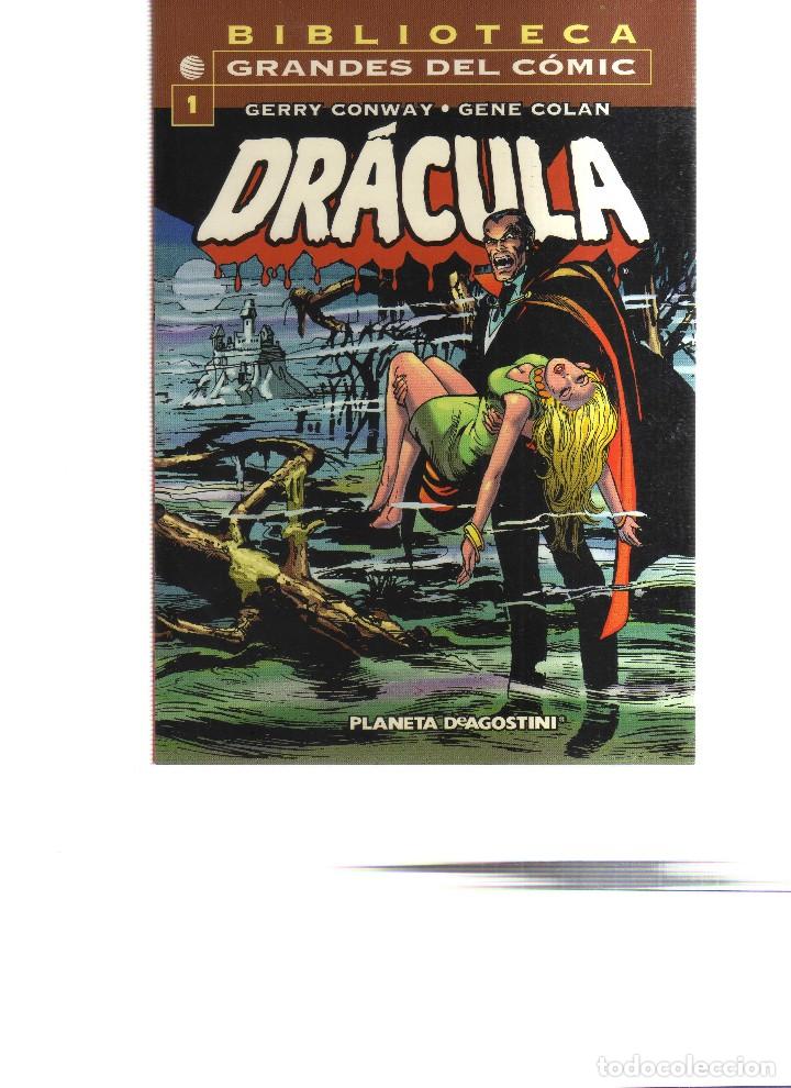 C&oacute;mics: DRACULA BIBLIOTECA GRANDES DEL COMIC 11 NUMEROS DEL 1 AL 11 - Foto 1