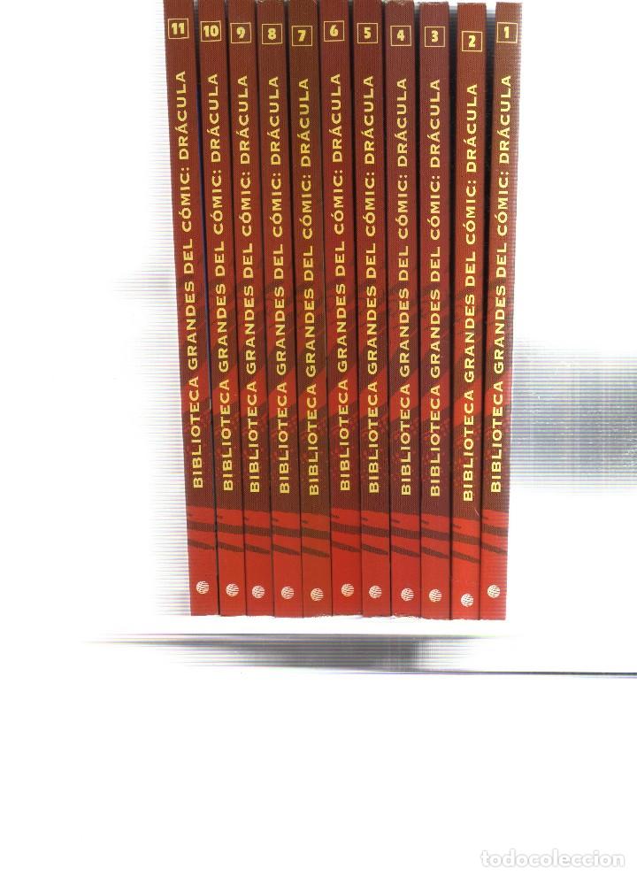 C&oacute;mics: DRACULA BIBLIOTECA GRANDES DEL COMIC 11 NUMEROS DEL 1 AL 11 - Foto 2