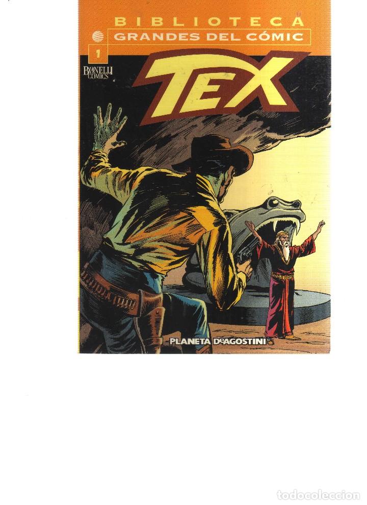 C&oacute;mics: TEX BIBLIOTECA GRANDES DEL COMIC 6 NUMEROS 1,2,3,7,8,9 - Foto 1