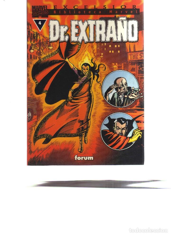 Comics: DR.EXTRA&Ntilde;O BIBLIOTECA MARVEL 4 NUMEROS 4,16,17,19