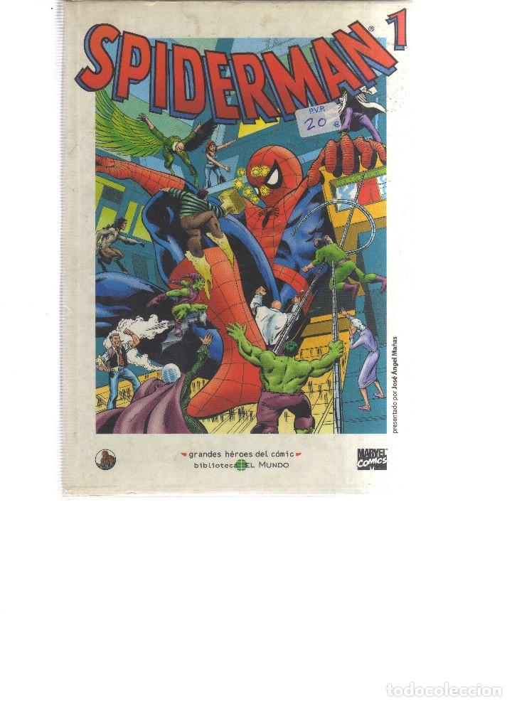 C&oacute;mics: SPIDERMAN BIBLIOTECA EL MUNDO 4 NUMEROS COMPLETA - Foto 1