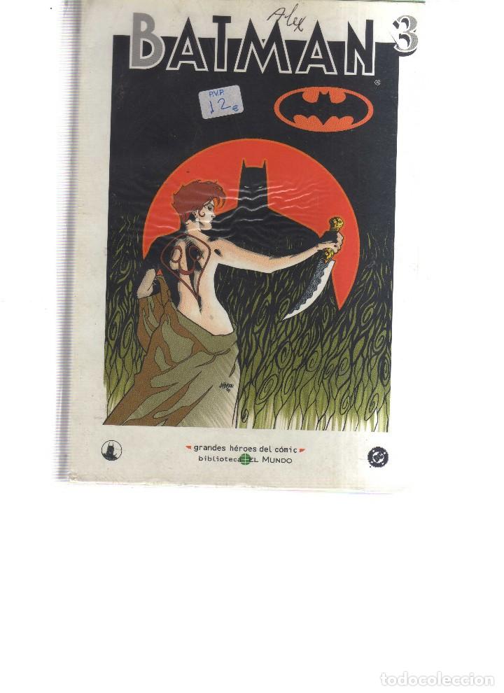 C&oacute;mics: BATMAN BIBLIOTECA EL MUNDO 3 NUMEROS COMPLETA - Foto 1