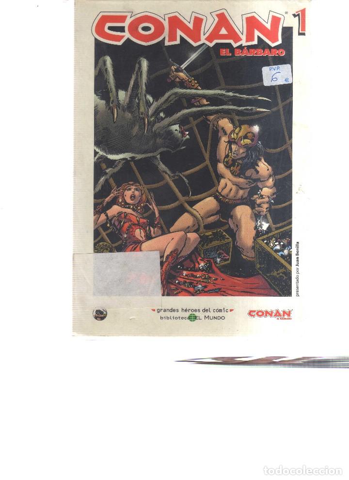 C&oacute;mics: CONAN EL BARBARO N,1 BIBLIOTECA EL MUNDO - Foto 1