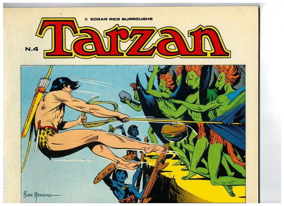 C&oacute;mics: TARZAN N&ordm; 4 -RUSS MANNING-  EDICIONES B.O. - Foto 1