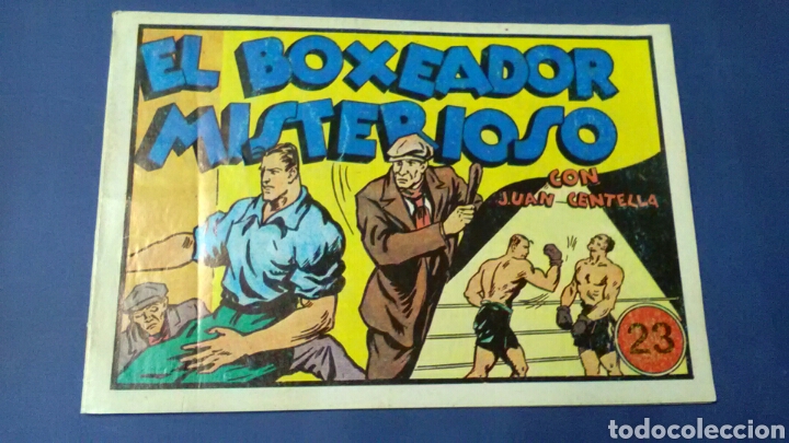 C&oacute;mics: JUAN CENTELLA : El boxeador misterioso . N&uacute;m. 23 160ptas - Foto 1