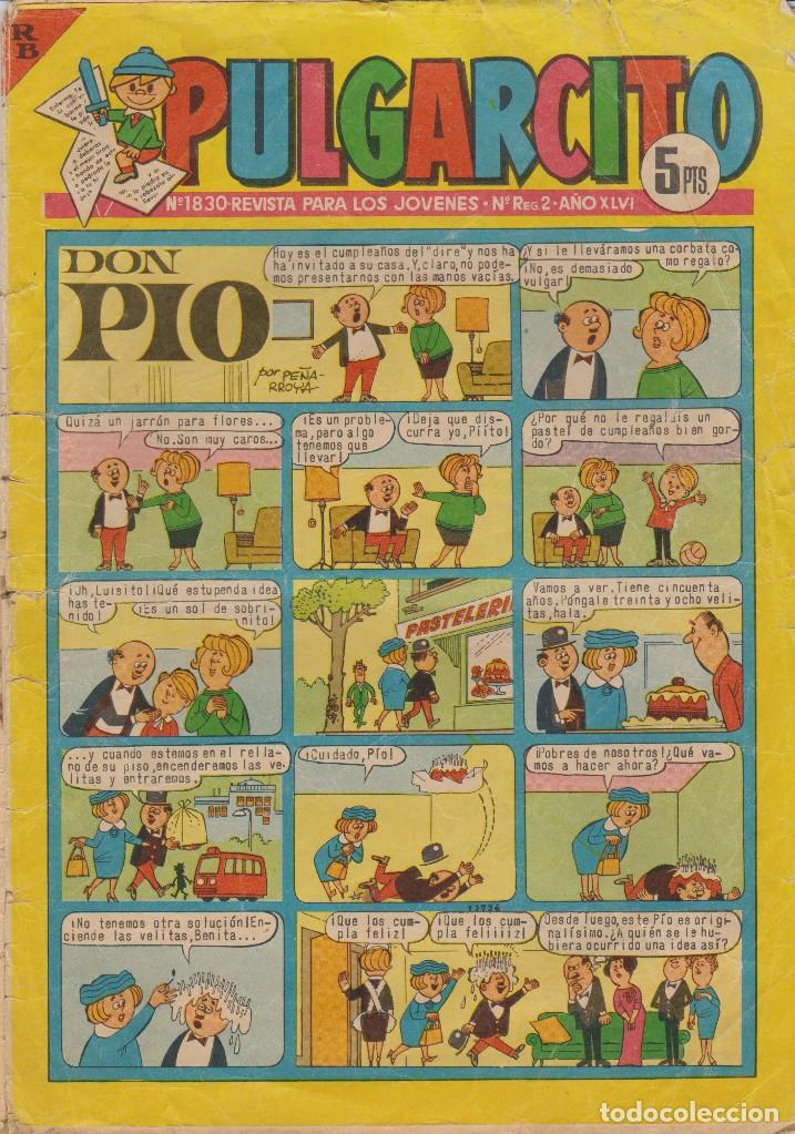 C&oacute;mics: PULGARCITO, N&ordm; 1.830 - Foto 1