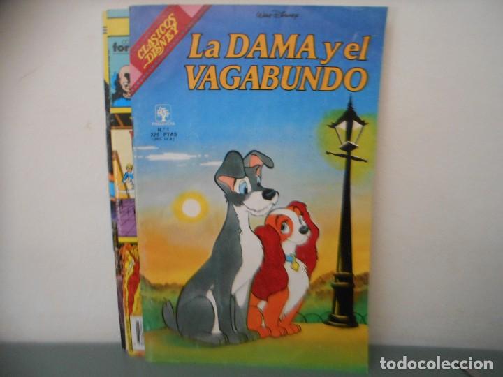 C&oacute;mics: LA DAMA Y EL VAGABUNDO - CLASICOS DISNEY. N&ordm; 1 - Foto 1