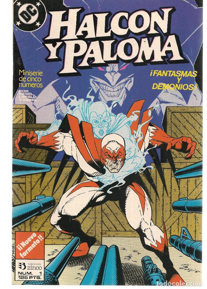 C&oacute;mics: HALC&Oacute;N Y PALOMA. 5 N&Uacute;MEROS. &iexcl;&iexcl;COLECCI&Oacute;N COMPLETA!!. DC/ZINCO. (RF.MA)(C/15) - Foto 1
