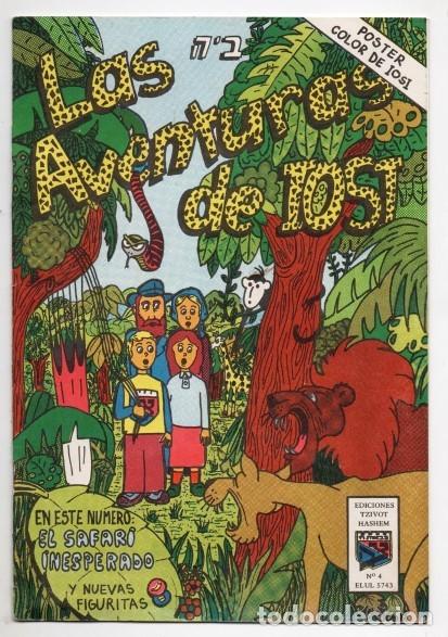 C&oacute;mics: LAS AVENTURAS DE IOSI # 4 COMIC HEBREO 1983 ROSH HASHANA ED TZIVOT HASHEM BUEN ESTADO