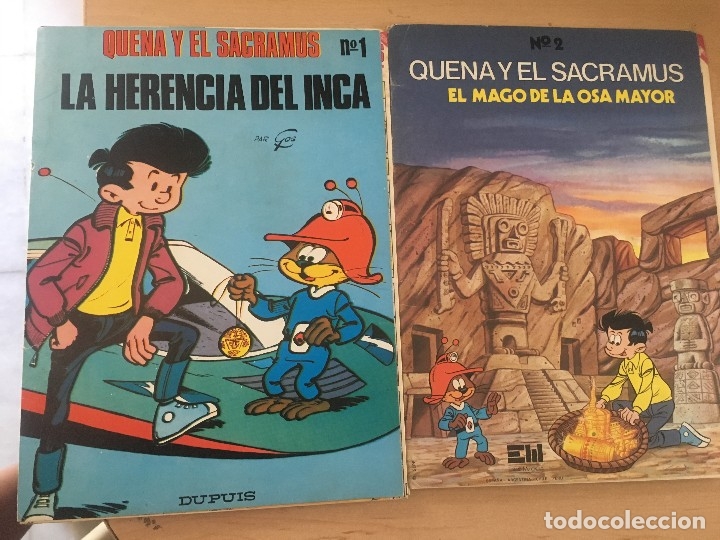 C&oacute;mics: QUENA Y EL SACRAMUS. SUPLEMENTO DE SPIROU. 2 numeros. (RF.MA)C/26. - Foto 1