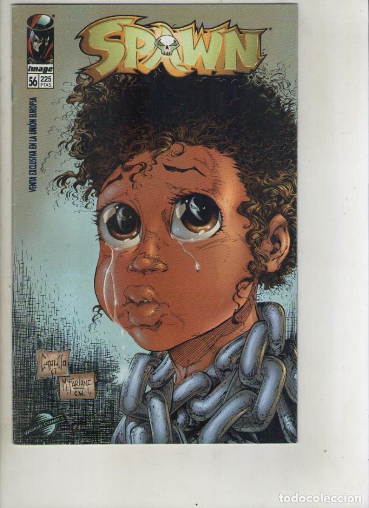 C&oacute;mics: Spawn-image-a&ntilde;o 1994-color-formato grapa-n&ordm; 56-desaparecida