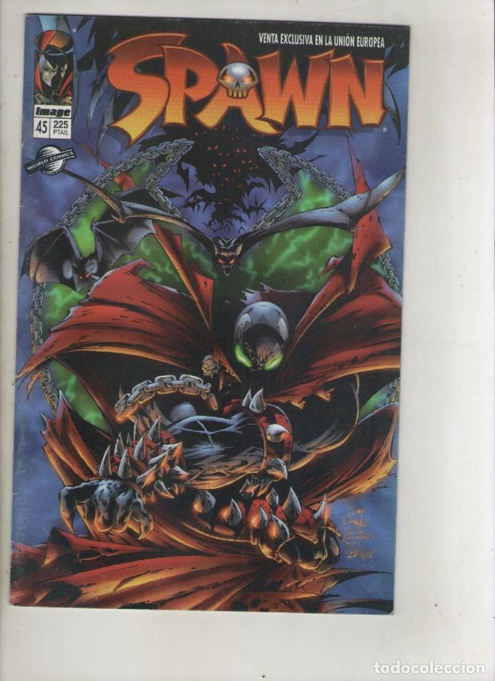 C&oacute;mics: Spawn-image-a&ntilde;o 1994-color-formato grapa-n&ordm; 45-el sistema