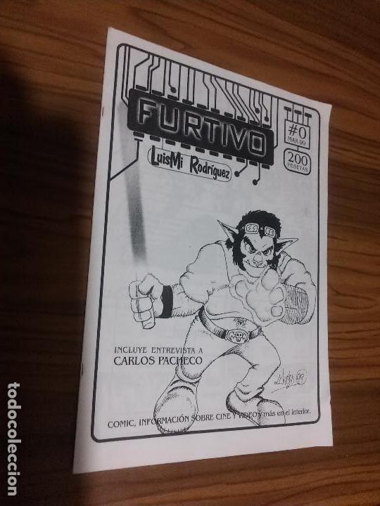 Comics: FURTIVO 0. LUISMI RODRIGUEZ. 1999. GRAPA. AUTOEDITADO. BUEN ESTADO. RAR&Iacute;SIMO
