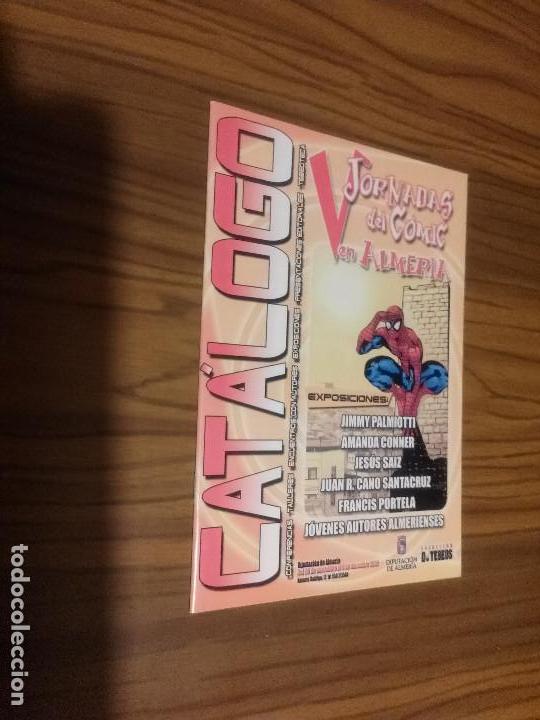 Fumetti: CAT&Aacute;LOGO V JORNADAS DEL COMIC EN ALMER&Iacute;A. GRAPA. BUEN ESTADO. A COLOR. RARO