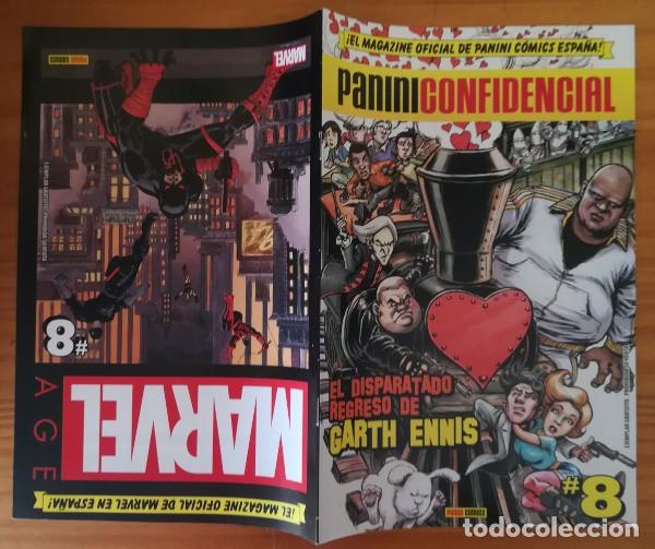 C&oacute;mics: MARVEL MAGAZINE / PANINI CONFIDENCIAL 8 GARTH ENNIS, DAREDEVIL... - Foto 1