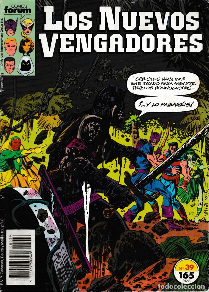 C&oacute;mics: Los Nuevos Vengadores. Forum 1987. N&ordm; 39 - Foto 1
