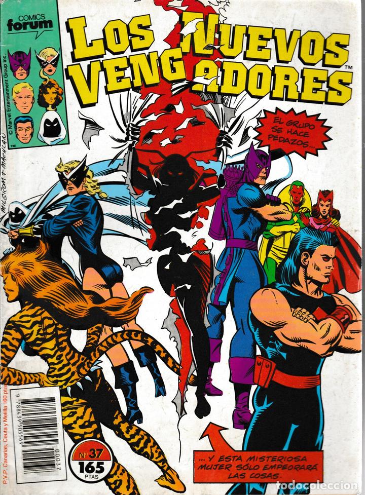 C&oacute;mics: Los Nuevos Vengadores. Forum 1987. N&ordm; 37 - Foto 1