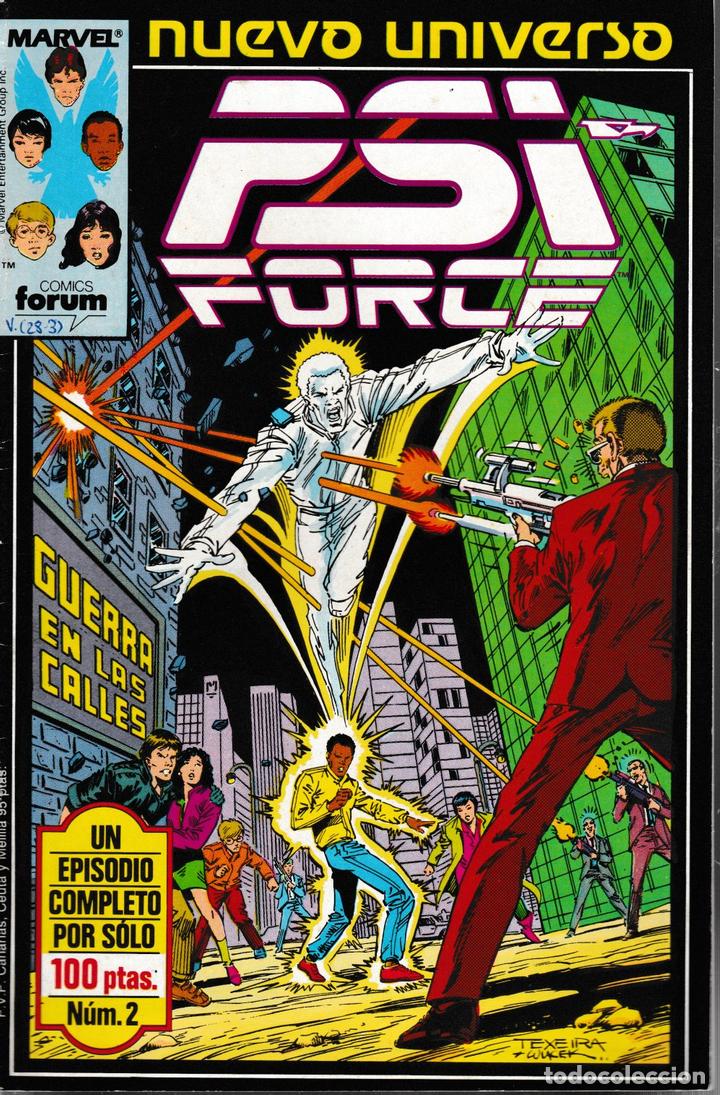 C&oacute;mics: PSI Force. Forum 1988. N&ordm; 2 - Foto 1