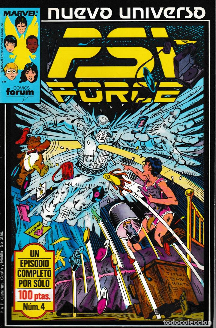 C&oacute;mics: PSI Force. Forum 1988. N&ordm; 4 - Foto 1