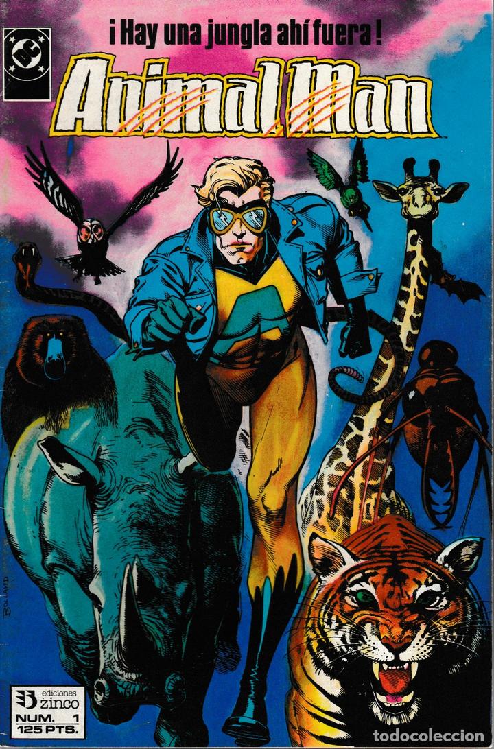C&oacute;mics: Animal Man. Zinco 1989. N&ordm; 1 - Foto 1