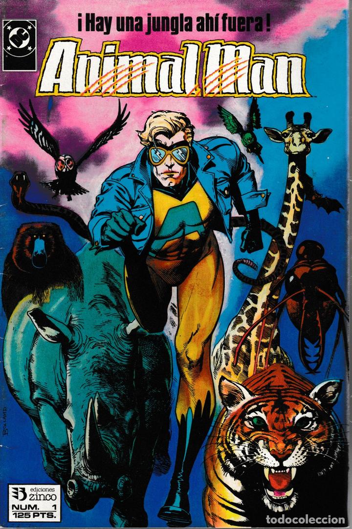 C&oacute;mics: Animal Man. Zinco 1989. N&ordm; 1 - Foto 1