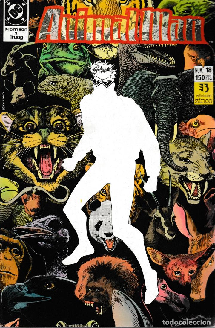 C&oacute;mics: Animal Man. Zinco 1989. N&ordm; 18 - Foto 1