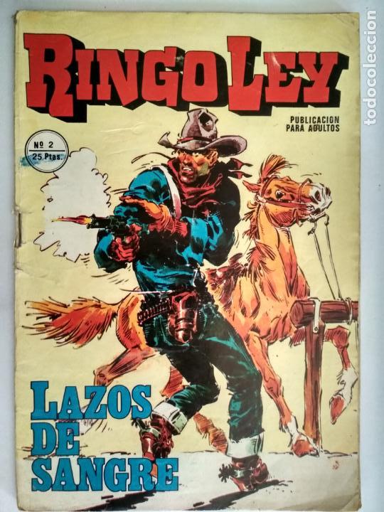 C&oacute;mics: RINGO LEY, N&ordm; 2 - LAZOS DE SANGRE, EDICIONES ALONSO, 1979 - Foto 1