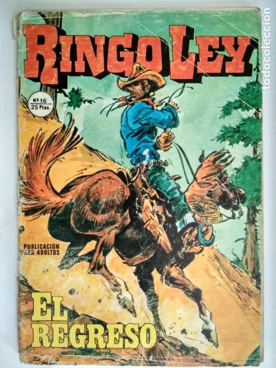 C&oacute;mics: RINGO LEY, N&ordm; 16 - EL REGRESO, EDICIONES ALONSO, 1979 - Foto 1