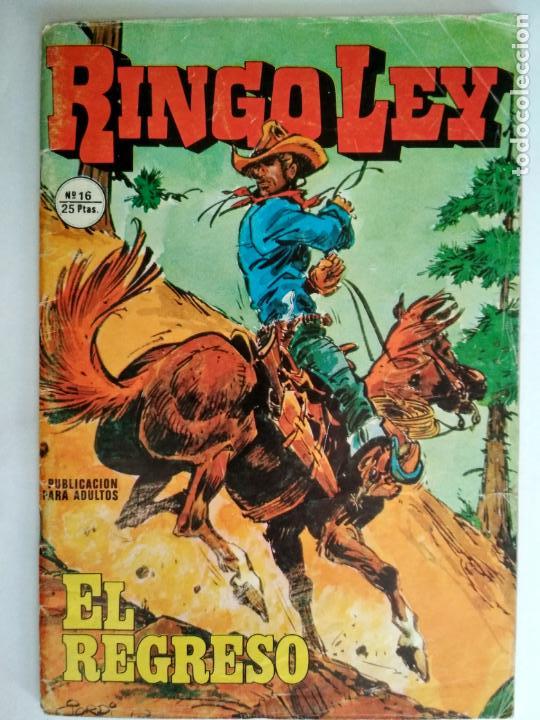 C&oacute;mics: RINGO LEY, N&ordm; 16 - EL REGRESO, EDICIONES ALONSO, 1979 - Foto 1