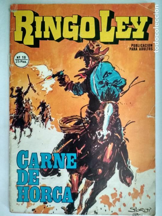 C&oacute;mics: RINGO LEY, N&ordm; 18 - CARNE DE HORCA, EDICIONES ALONSO, 1979 - Foto 1