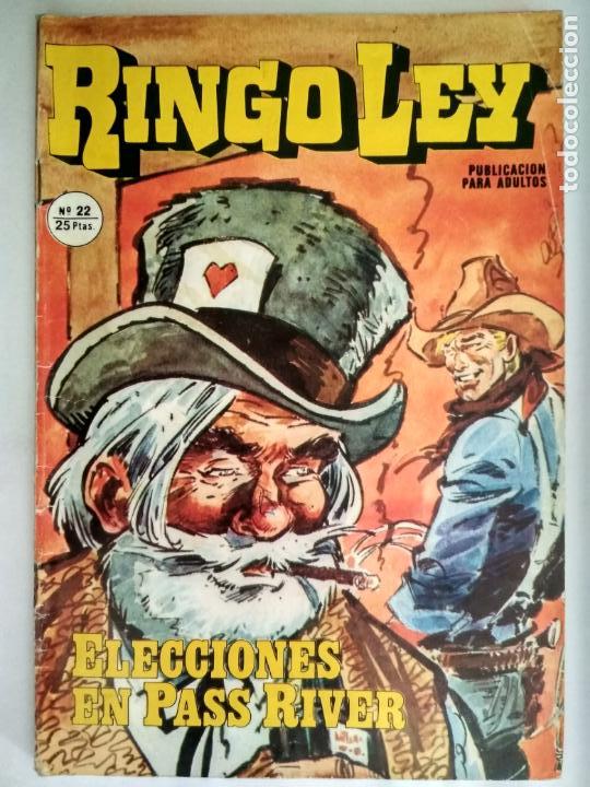 C&oacute;mics: RINGO LEY, N&ordm; 22 - ELECCIONES EN PASS RIVER, EDICIONES ALONSO, 1979 - Foto 1