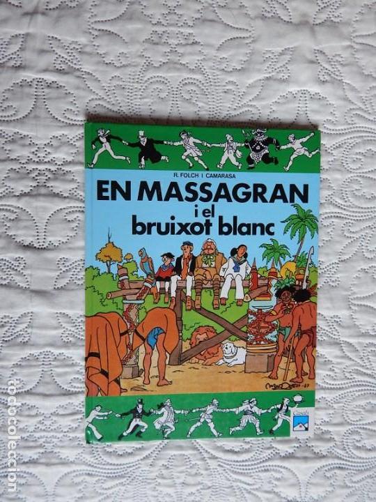 C&oacute;mics: EN MASSAGRAN I EL BRUIXOT BLANC N. 6 -CATALA - Foto 1