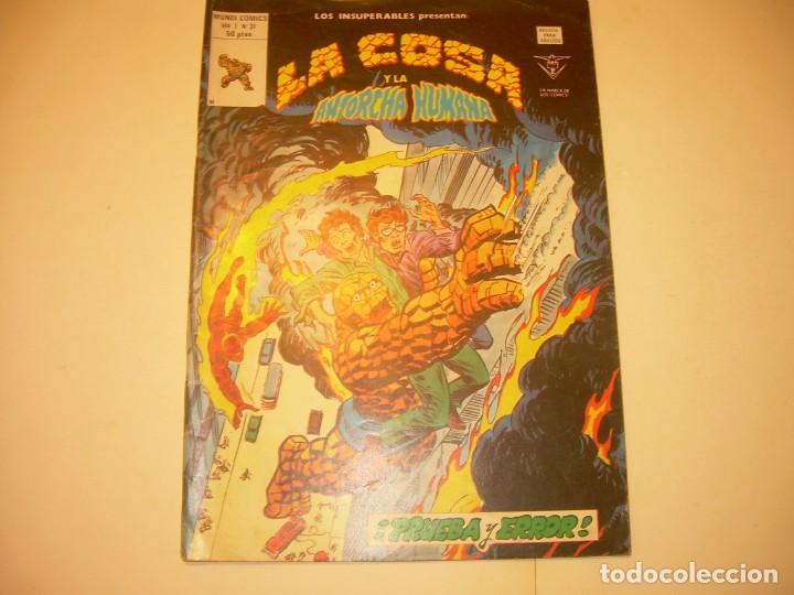 C&oacute;mics: TRES COMICS .......LA COSA Y LOS 4 FANTASTICOS...A&Ntilde;O 1976/9 - Foto 4